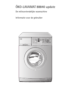 Handleiding AEG LAV88840-W Wasmachine