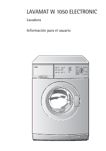 Manual de uso AEG LAVW1250 Lavadora