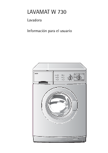 Manual de uso AEG LAVW720-W Lavadora