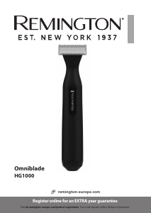 Manual Remington HG1000 Omniblade Beard Trimmer