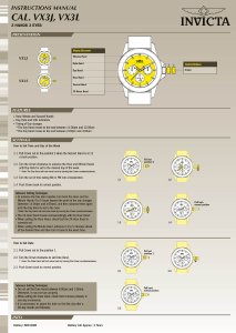 Handleiding Invicta Lupah 38007 Horloge