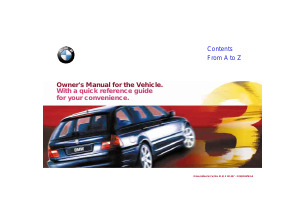 Handleiding BMW 325xi (2000)