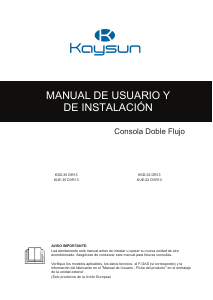 Manual de uso Kaysun KSD-52 DR13 Aire acondicionado