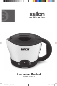 Manual Salton MP1206 Multi Cooker