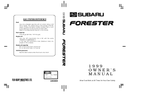 Handleiding Subaru Forester (1999)