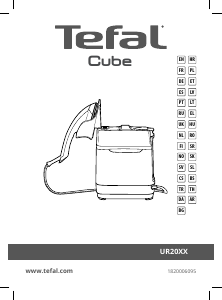 Manual Tefal UT2020CH Cube Vaporizador de vestuário