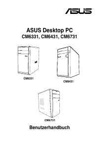 Bedienungsanleitung Asus CM6331 Desktop