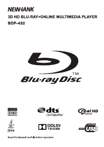 Handleiding Newhank BDP-432 Blu-ray speler