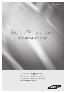 Priručnik Samsung BD-J7500 Blu-ray reproduktor