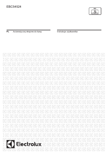 Instrukcja Electrolux EBC54524AX Ekspres do kawy