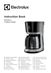 كتيب الكترولوكس EKF3330 ماكينة قهوة