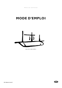 Mode d’emploi Electrolux DA5-554BR Hotte aspirante