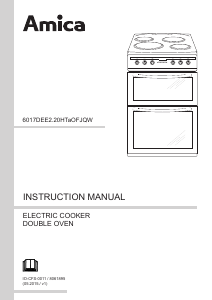 Manual Amica 608DEE2Ta Range