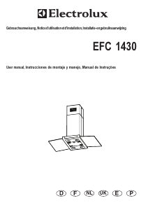 Manual Electrolux EFC1430X Cooker Hood