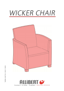 Használati útmutató Allibert Corona Kerti szék