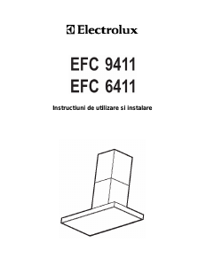 Manual Electrolux EFC9411X Hotă