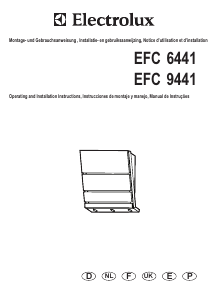 Mode d’emploi Electrolux EFC9441X Hotte aspirante