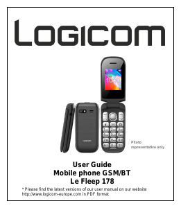 Handleiding Logicom Le Fleep 178 Mobiele telefoon