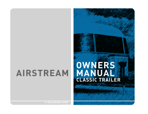 Handleiding Airstream Classic (2008) Caravan