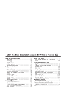 Handleiding Cadillac Escalade (2004)