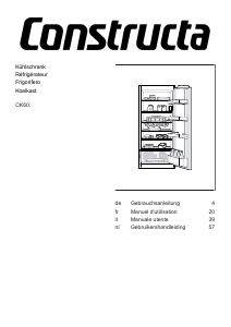 Handleiding Constructa CK602EF0 Koelkast