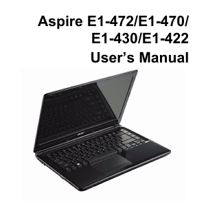 Manual Acer E1-422 Laptop