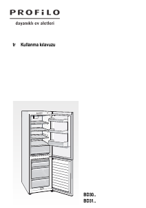 Kullanım kılavuzu Profilo BD3058LEVV Donduruculu buzdolabı