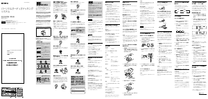 説明書 ソニー RDP-NW1 スピーカードック