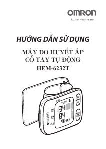 Hướng dẫn sử dụng Omron HEM-6232T Máy theo dõi huyết áp