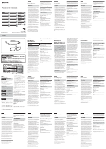 Bedienungsanleitung Sony TDG-500P 3D-Brille