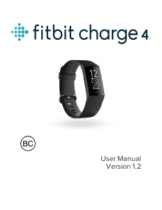 Manual Fitbit Charge 4 Activity Tracker