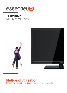 Mode d’emploi Essentiel B Velinio 28 DVD Téléviseur LED