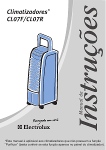 Manual Electrolux CL07F Ar condicionado