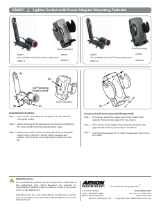 Handleiding Arkon CM097 Telefoonhouder