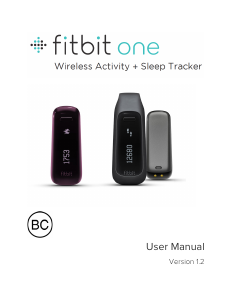 Manual Fitbit One Activity Tracker