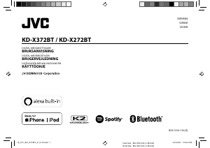 Käyttöohje JVC KD-X272BT Autoradio