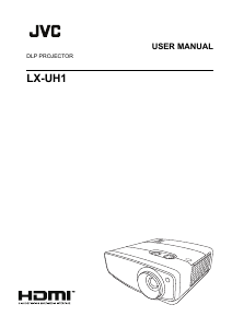 Manual JVC LX-UH1W Projector