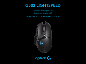 Manual Logitech G502 Lightspeed Rato