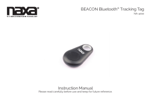 Manual Naxa NA-4010 Bluetooth Tracker