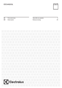Priročnik Electrolux EEG48200L Pomivalni stroj