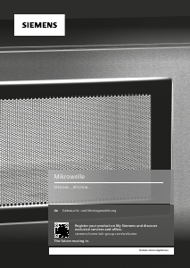 Bedienungsanleitung Siemens BF523LMB3 Mikrowelle