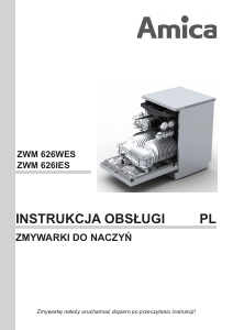 Instrukcja Amica ZWM 626 WES Zmywarka