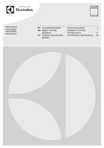 Rokasgrāmata Electrolux ESF2300OH Trauku mašīna