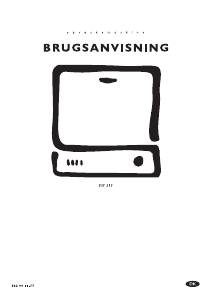 Brugsanvisning Electrolux ESF235 Opvaskemaskine