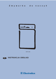 Instrukcja Electrolux ESF4159 Zmywarka