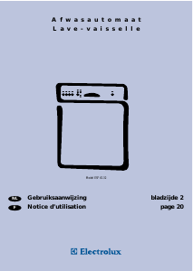 Mode d’emploi Electrolux ESF6132 Lave-vaisselle