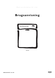 Brugsanvisning Electrolux ESF645W Opvaskemaskine