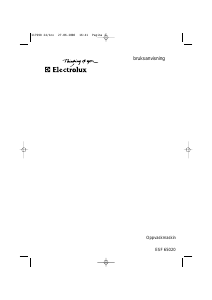 Bruksanvisning Electrolux ESF65020 Oppvaskmaskin