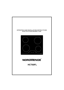 Handleiding Nordmende HCT60FL Kookplaat