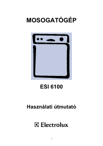 Használati útmutató Electrolux ESI6100X Mosogatógép